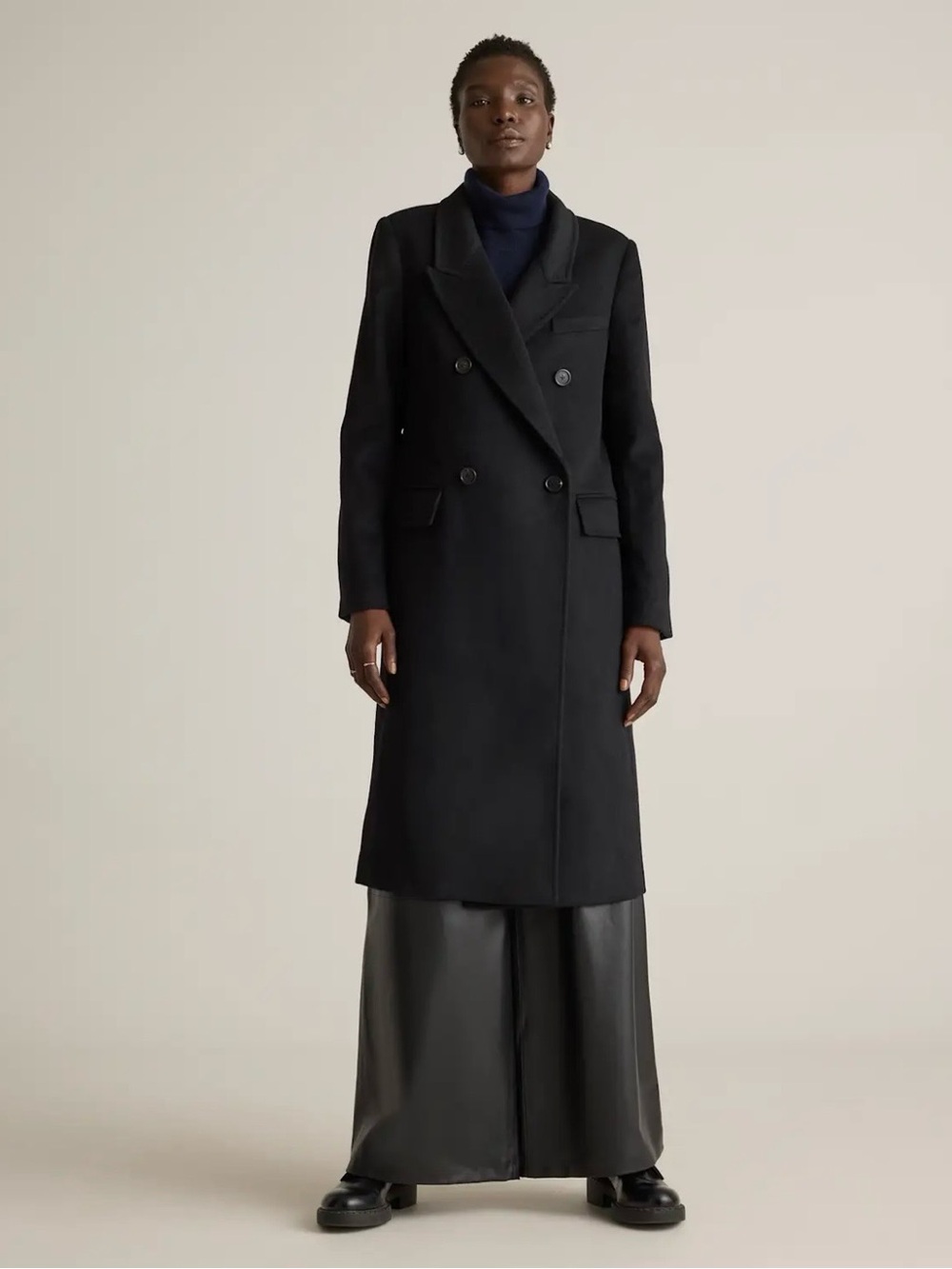Original Quince - Italian Wool Double-Breasted Coat